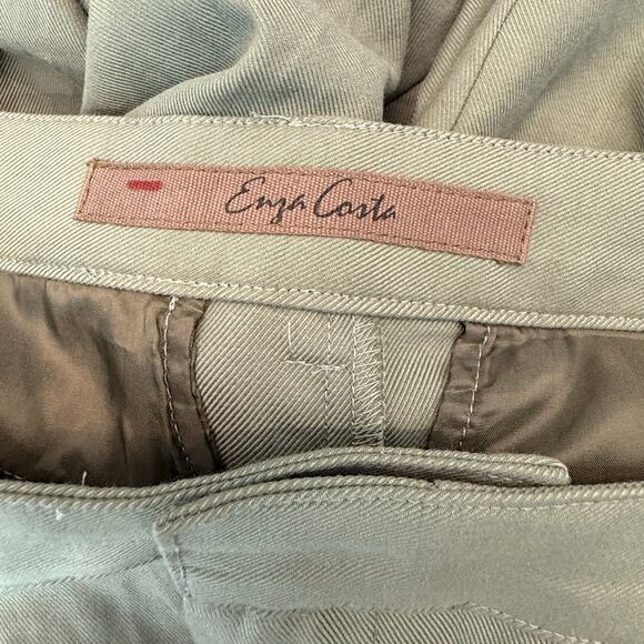 Enza Costa Cargo Trousers Sage Green Utility Pants Size M Waist 30 NWOT - Picture 7 of 9